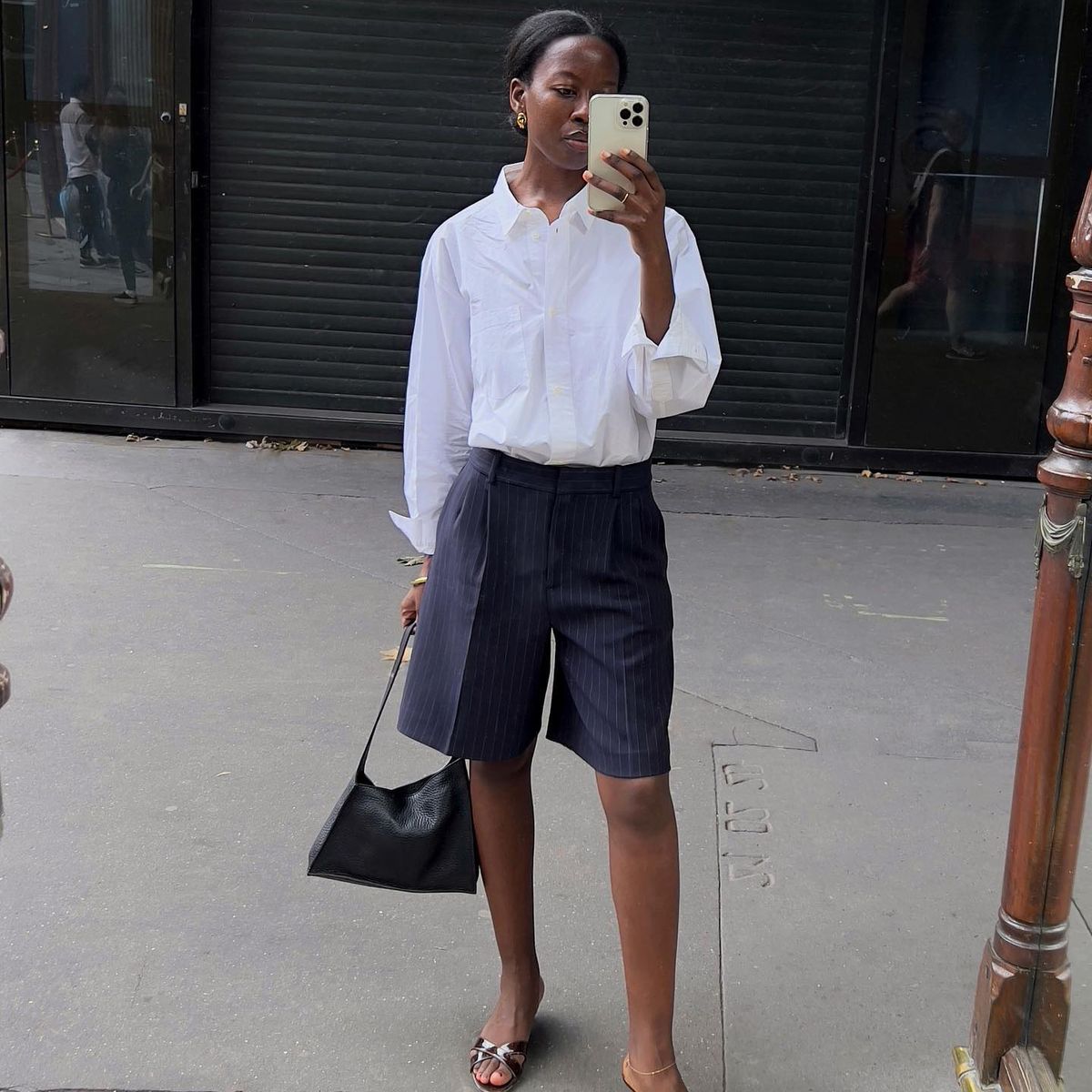 People Who Never Follow Trends Rely On These 5 Outfit Formulas to Make Shorts Look Elegant