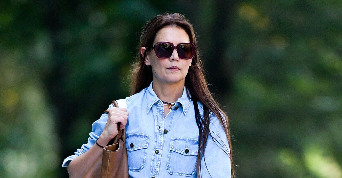 Katie Holmes Wore the Trendy Basic People Are Choosing Over White Button-Downs