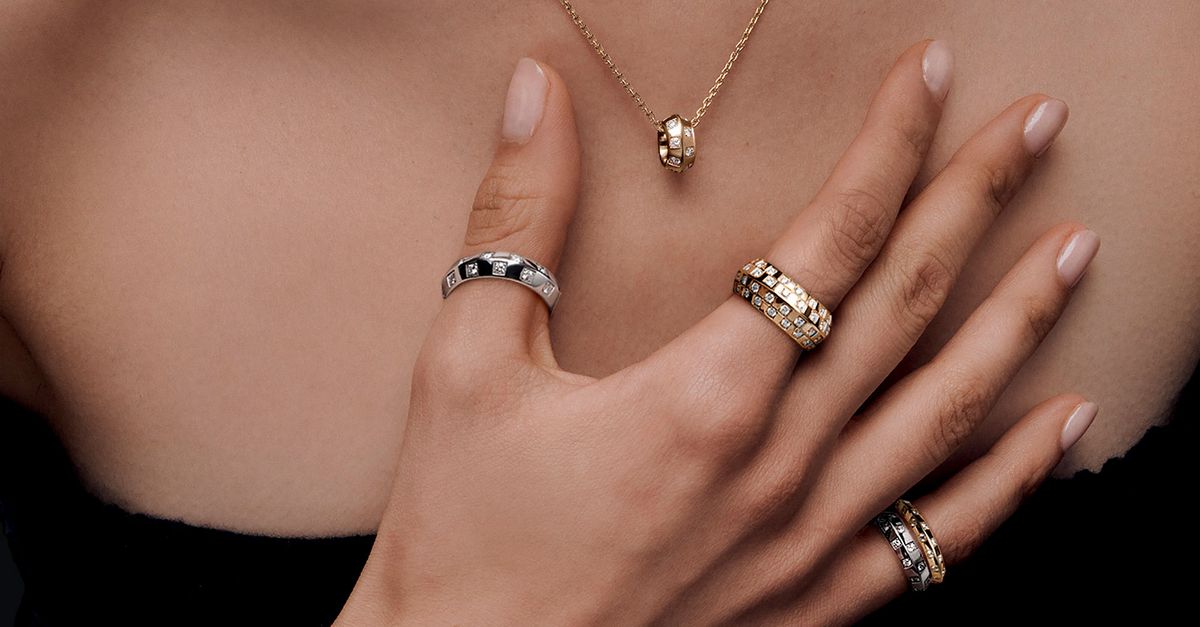 Louis Vuitton Just Turned Its Iconic Checkerboard Pattern Into Fine Jewelry