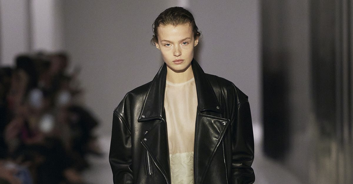 The Khaite S/S 25 Show Had Pretty Color Trends, Celebs, and So Many Leather Jackets