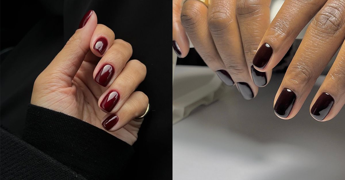 Sorry, Neutrals—This Dark Autumn Nail Colour Is What Stylish Types Are Asking For Now