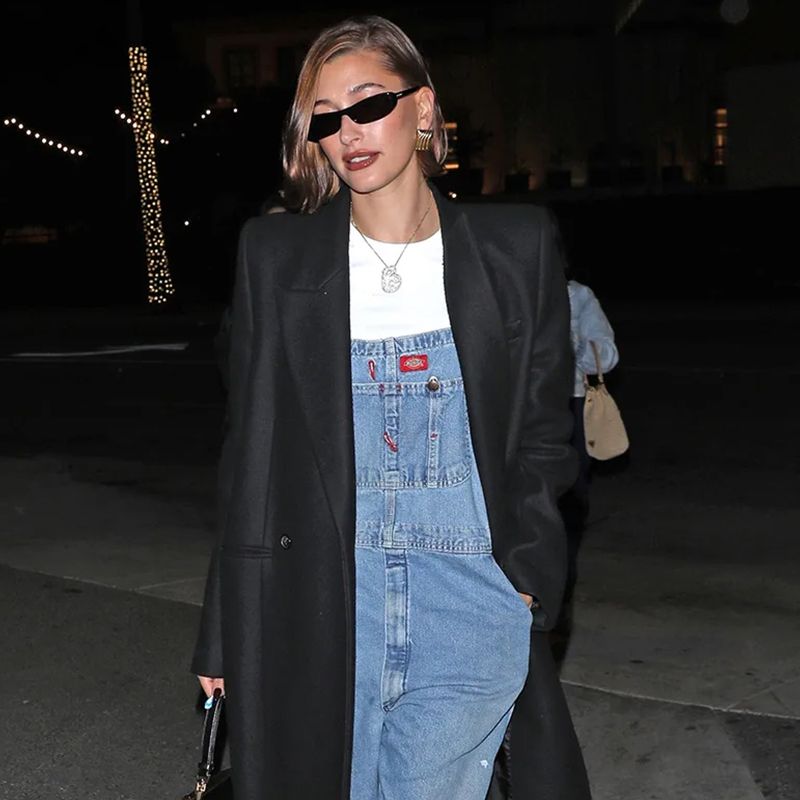 Yes, Overalls Are Cool Again—Just Ask Alexa Chung, Hailey Bieber, and New Yorkers