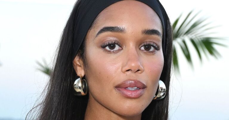 Laura Harrier's Paris Airport Outfit Achieved the Impossible and Made Leggings Look Fresh