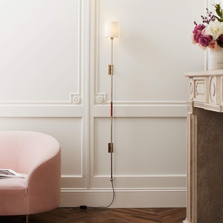 goop leggero plug in wall sconce by gwyneth paltrow cb2 collaboration sophisticated easy to install sconces