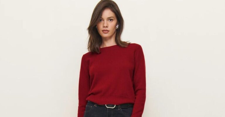 I'm Deeply Obsessed With Reformation's Cashmere Knit—Now All of My Colleagues Want It, Too