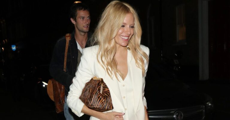 Sienna Miller Wore the Winter Bag Trend Kate Moss Also Uses to Make Her Outfits More Memorable