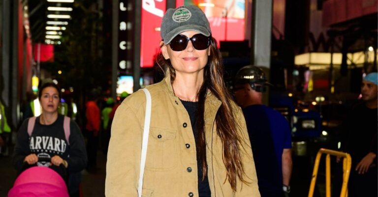 Katie Holmes Just Wore the Boot Colour That's Chic, Goes With Everything and Is the Perfect Alternative to Black