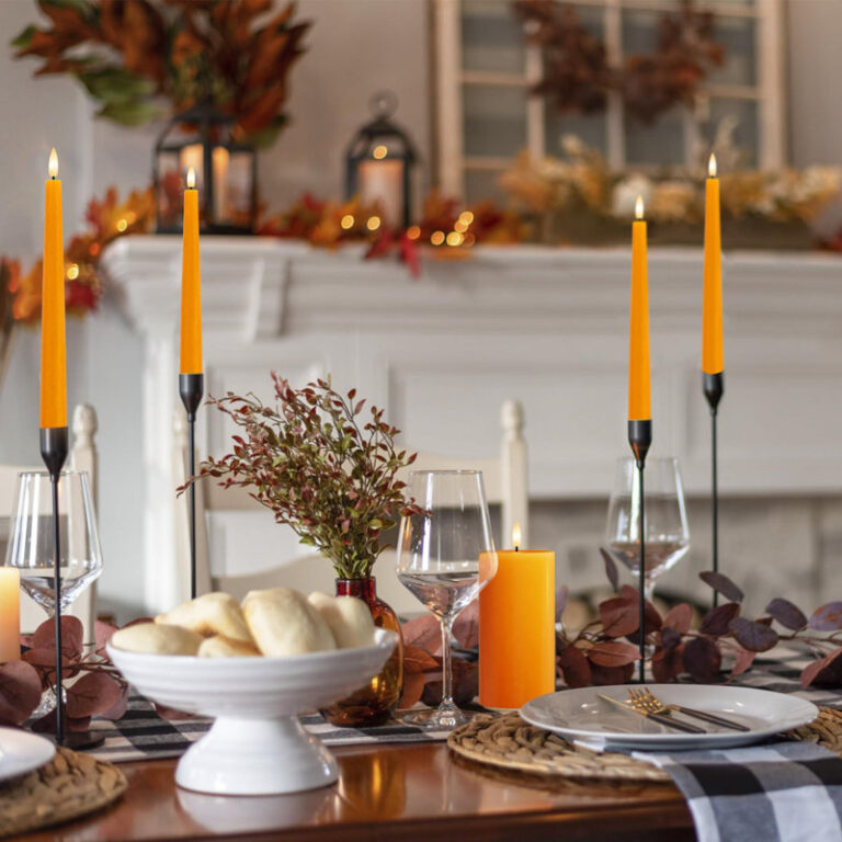 Thanksgiving candle holders