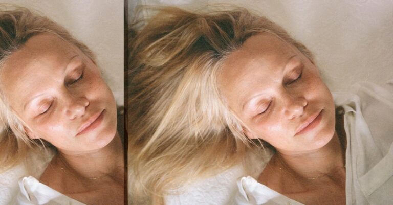 Pamela Anderson Just Told Me the Secret Product That Makes Her Skin Petal Soft