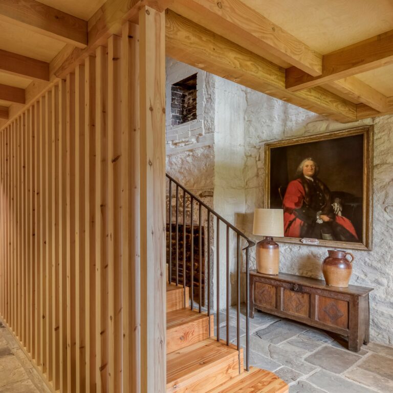 calverley old hall cowper griffith architects holiday home landmark trust dezeen 2364 sq 53