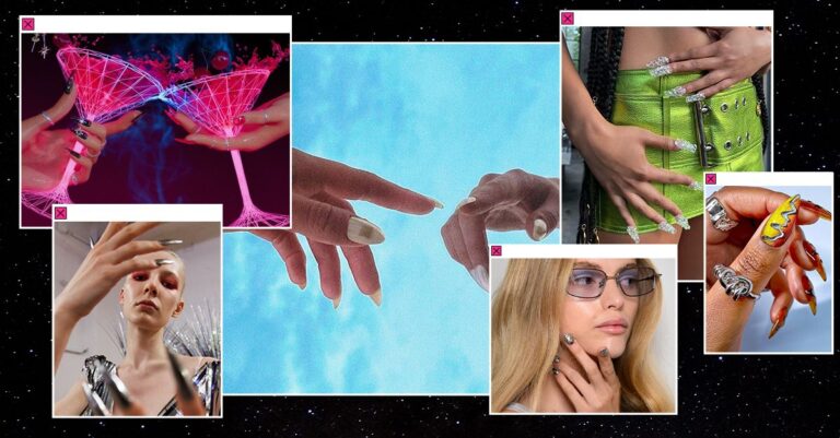 With the Rise of Y3K Beauty, "Smart Nails" Have Never Been More Mainstream