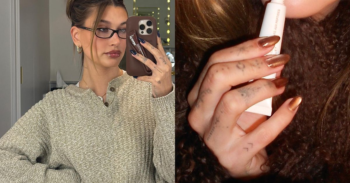 Hailey Bieber and I Agree—“Cinnamon Glaze” Is Winter’s Trendiest, Richest-Looking Manicure