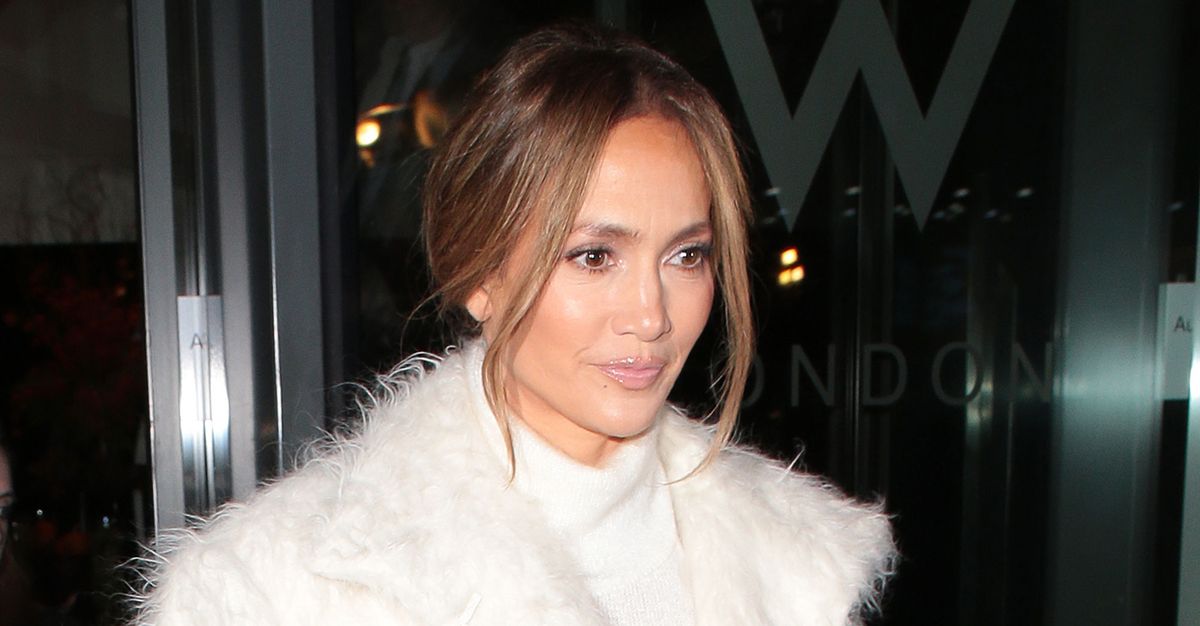 J.Lo Just Wore the Holiday Dress Trend That's Fresher Than an LBD