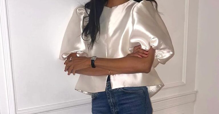 6 Elegant Tops Stylish People in London and Stockholm Are Wearing With Jeans This Winter