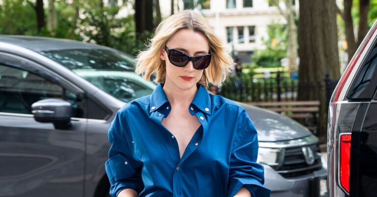 Saoirse Ronan Just Wore a Perfect $120 LBD That's Shockingly Still in Stock