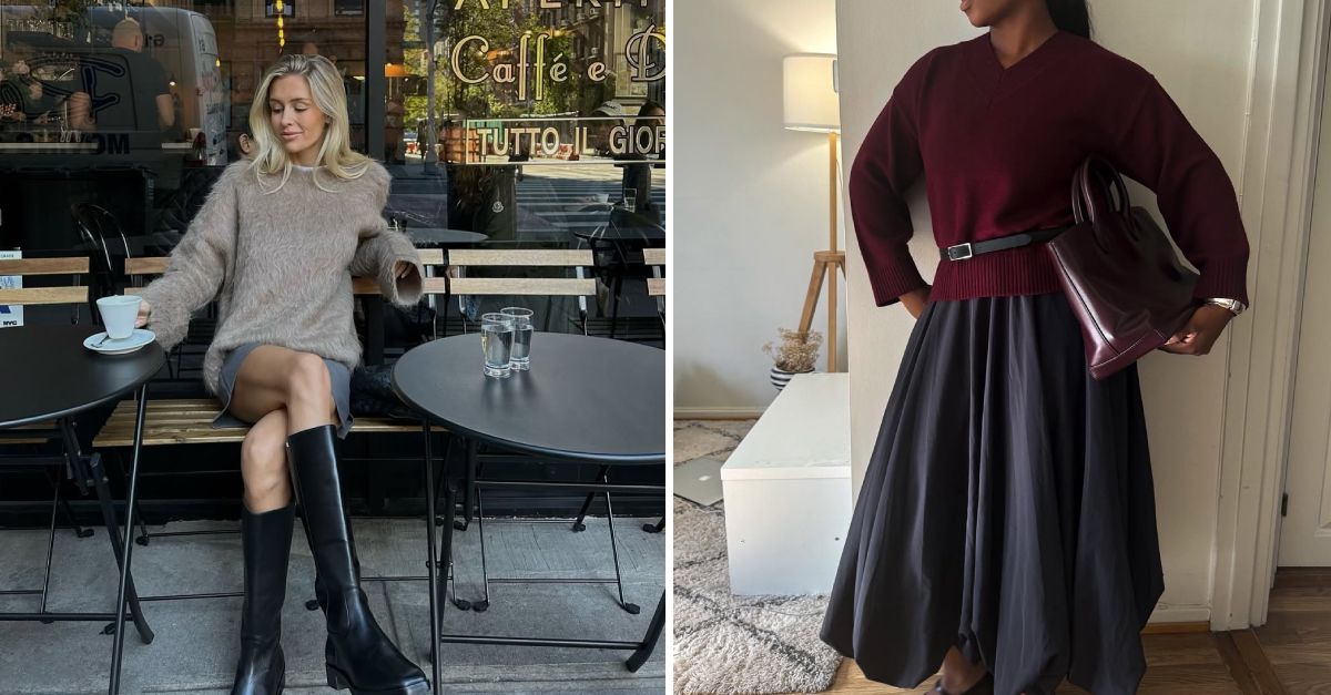 10 Ways to Style a Cashmere Sweater That Feel Very 2025