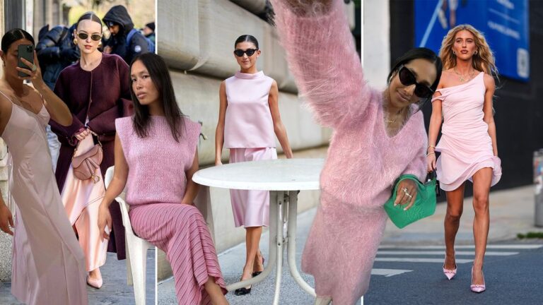 Here's How Fashion People Are Already Wearing 2025's Biggest Color Trend