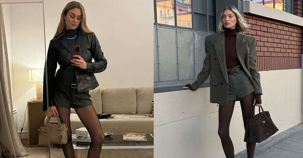 Forget Skirts and Dresses—This is the Fresh Way Everyone is Wearing Tights RN