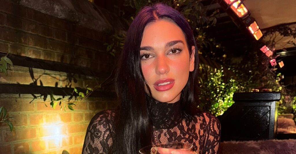 Dua Lipa Just Wore the Controversial Trend Fashion People Are Swapping Tights For