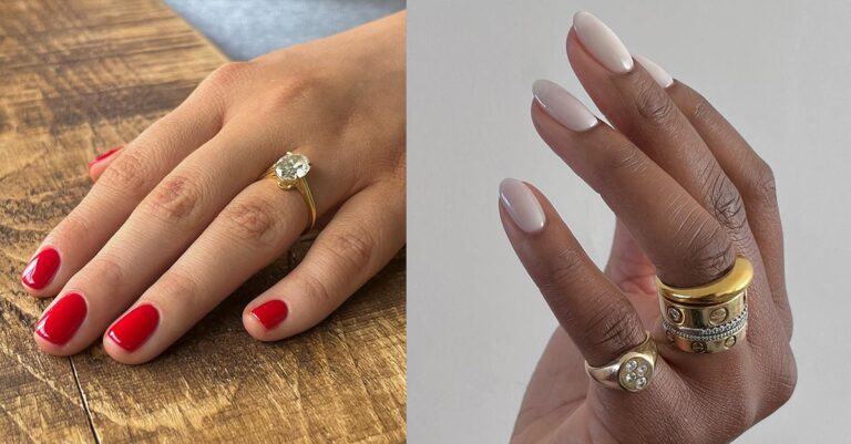 My Friend Asked Me What Nail Colours Work Best with Engagement Rings—I Suggested These 5 Elegant Options