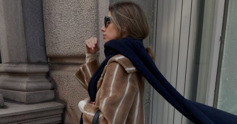 Chic, Timeless, and So Expensive Looking—This Luxe Scarf Style Is Destined to Dominate