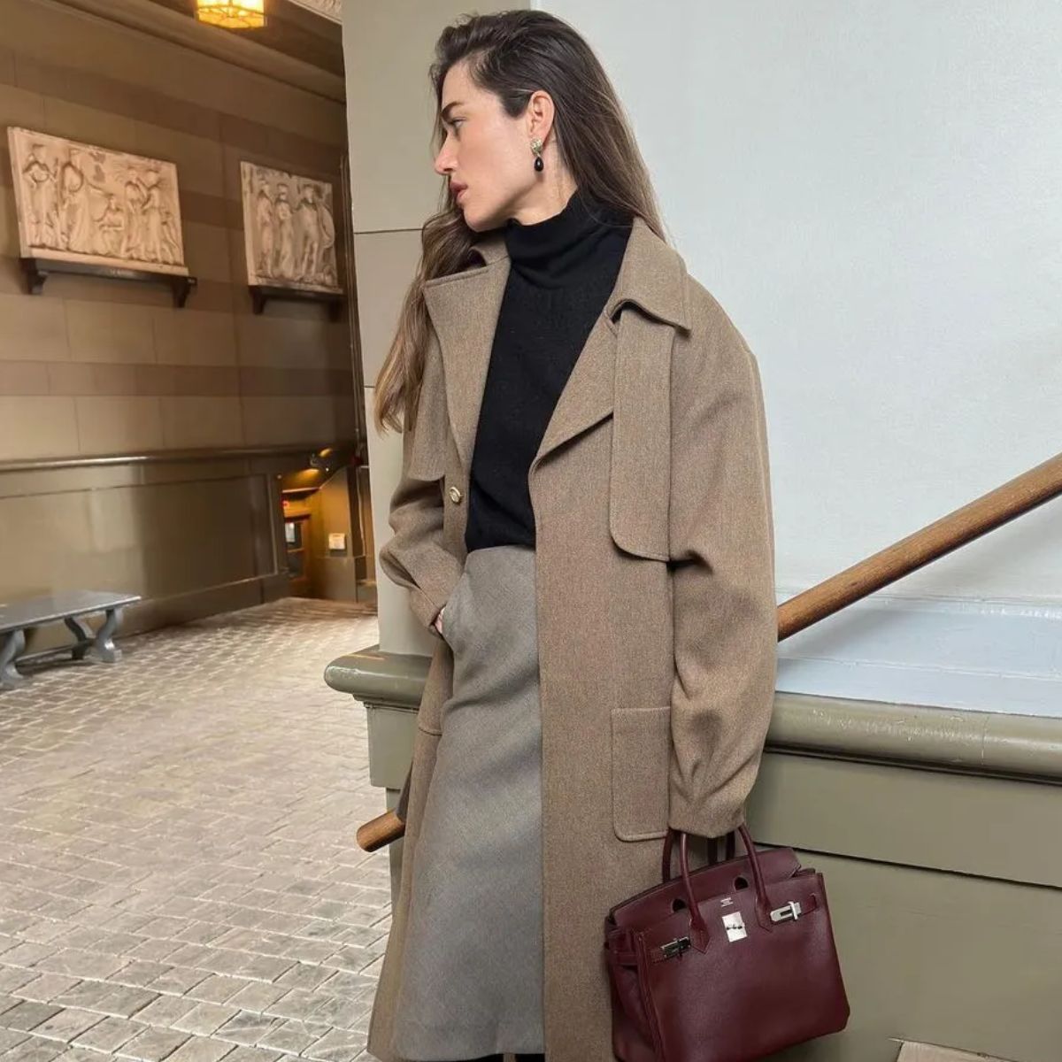 Anti-Trend, Rich-Looking and Classy—This Skirt Style Is My Key to Looking Polished When It's Cold