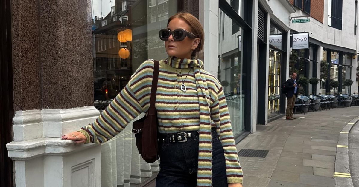 Well-Dressed Londoners Have Claimed Parisian Knitwear Trend As Their Own This Winter