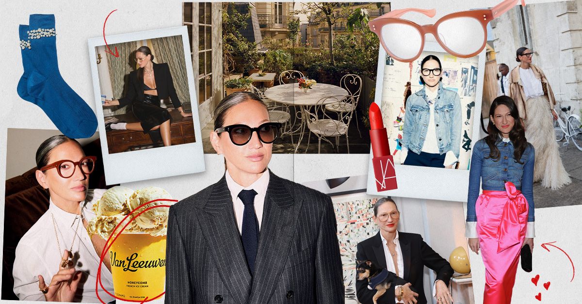 Jenna Lyons's World: Her Go-to Red Lipstick, Her Latest Eyewear Collab, and the J.Crew Pieces She Still Wears Today