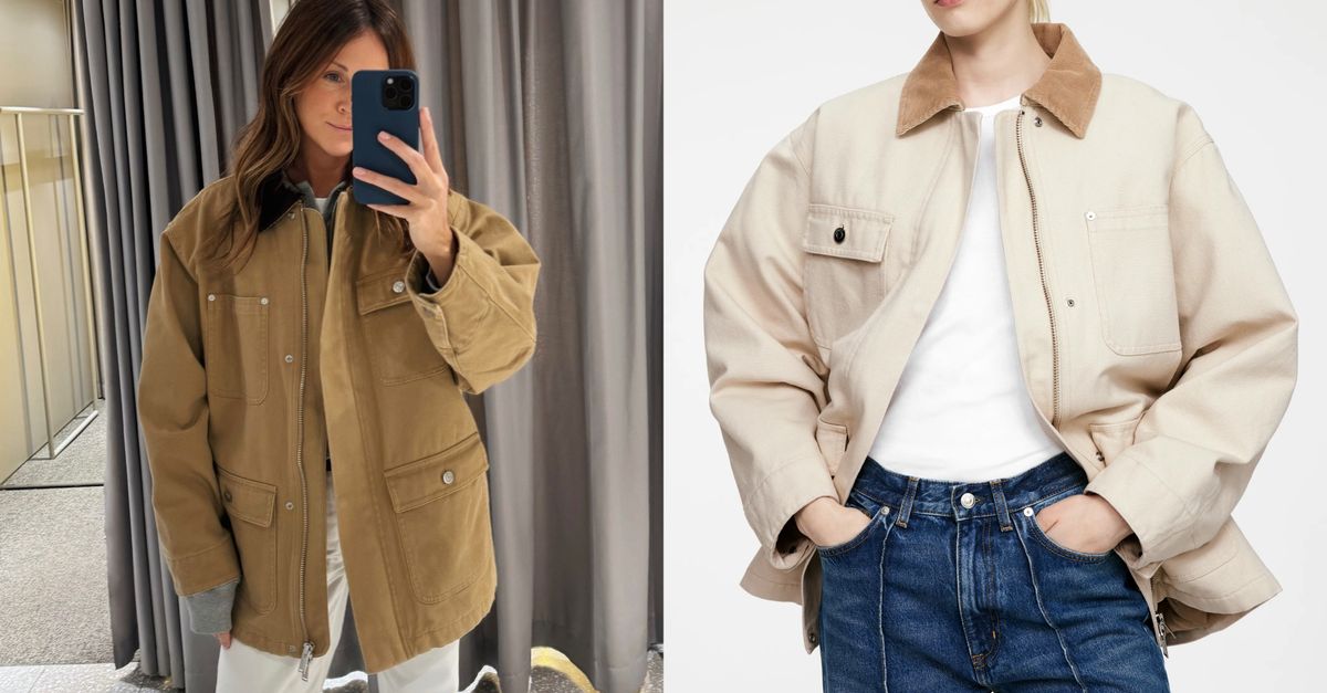 Arket's Barn Jacket is Finally Back in Stock, and in Spring's Most Elevated Colour