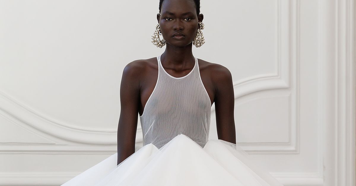 Sarah Burton's First Givenchy Collection Brings a Woman's Touch to the Historic Atelier