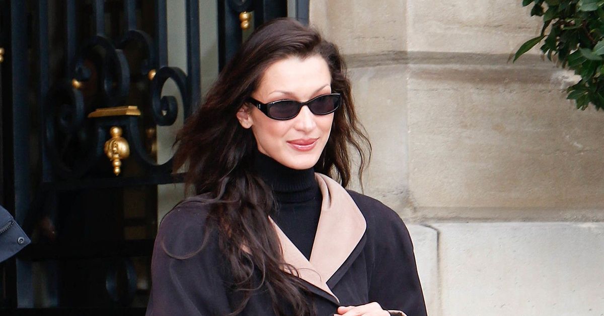 Bella Hadid Just Wore the Elegant Spring Sneaker Trend I'm Benching My Suede Ones For