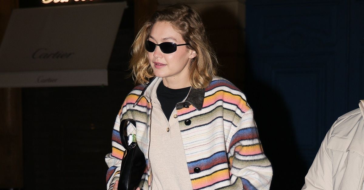 Gigi Hadid Just Made Mom Jeans Look Brand New Again in Paris