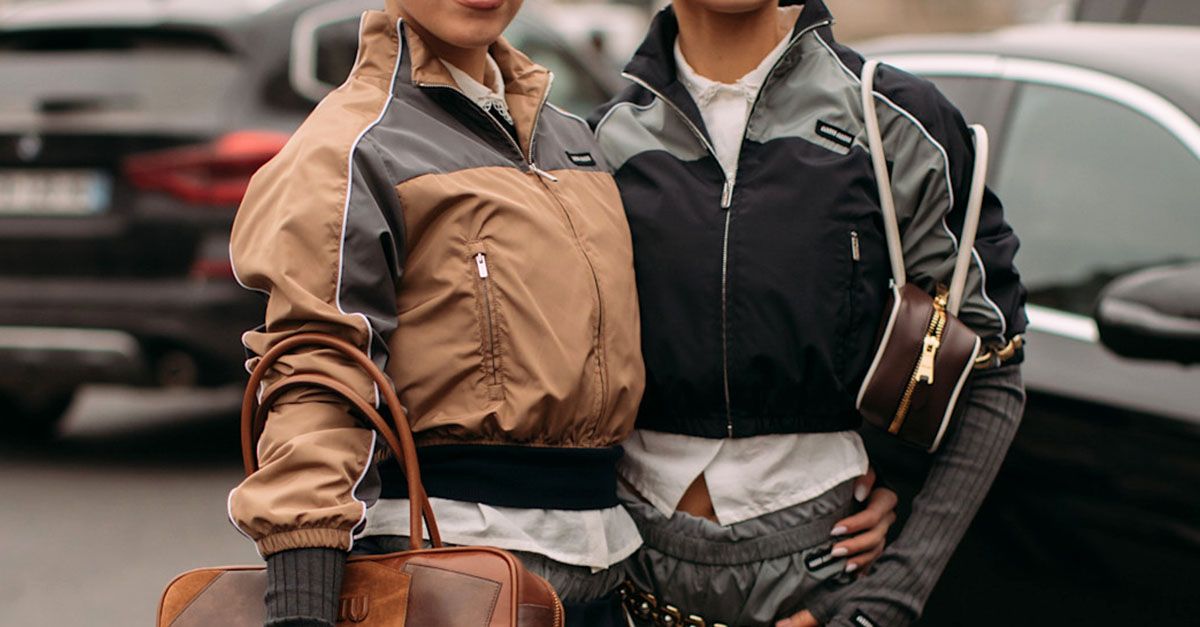 Sporty, Unexpected, and Unquestionably Cool—The Outerwear Trend That Will Supercharge Your Spring Wardrobe