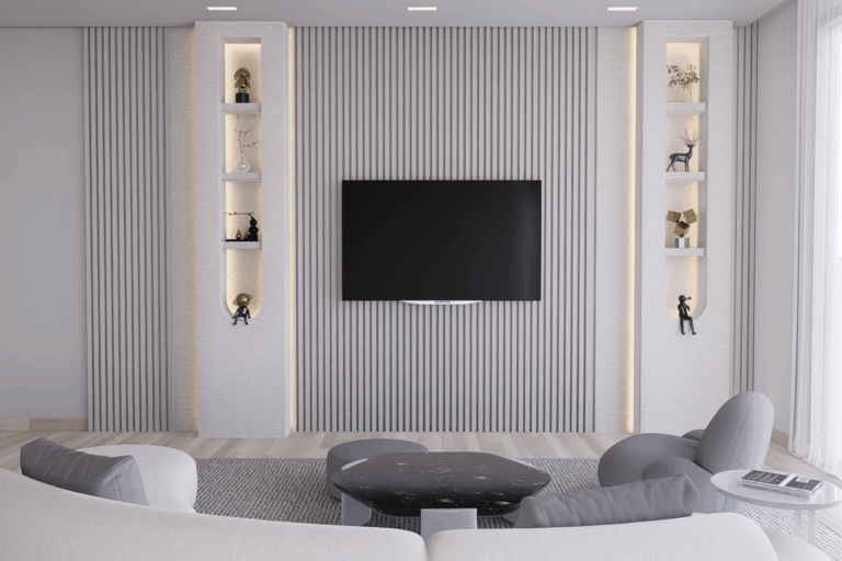 tv wall simple